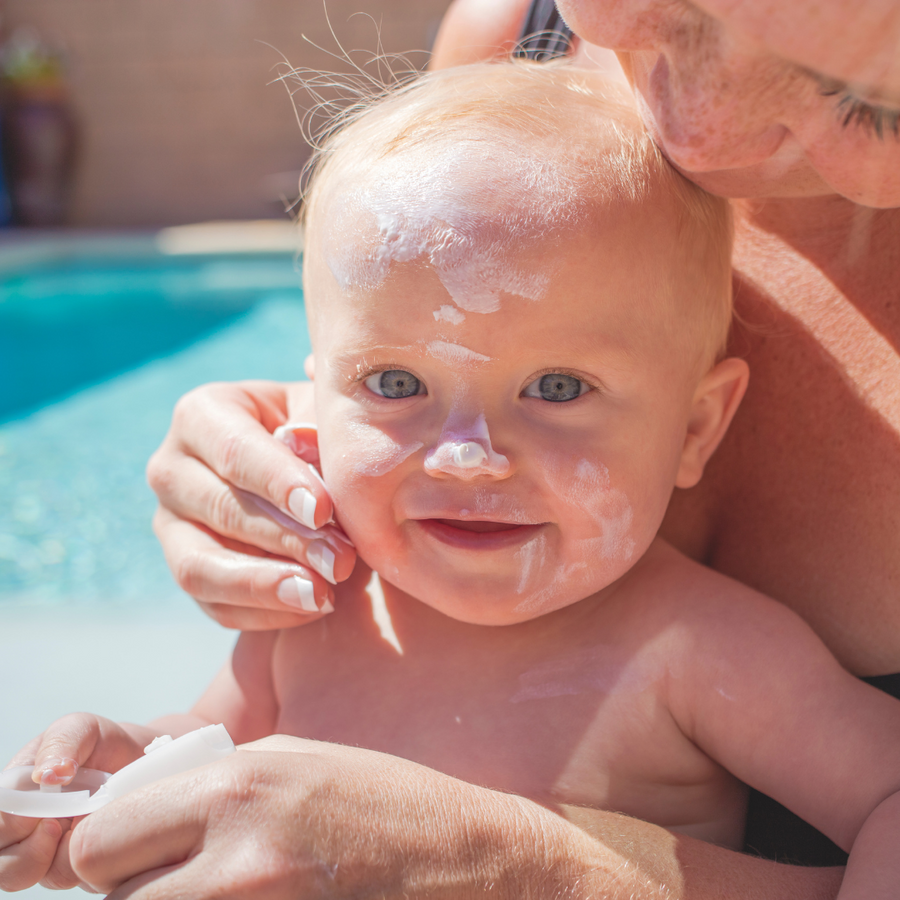 Sonnencreme für die sensible Babyhaut LSF 50 - hoch